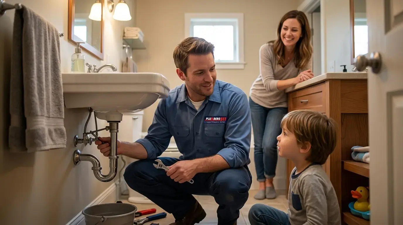 Licensed plumber at work in Vernon Hills, IL